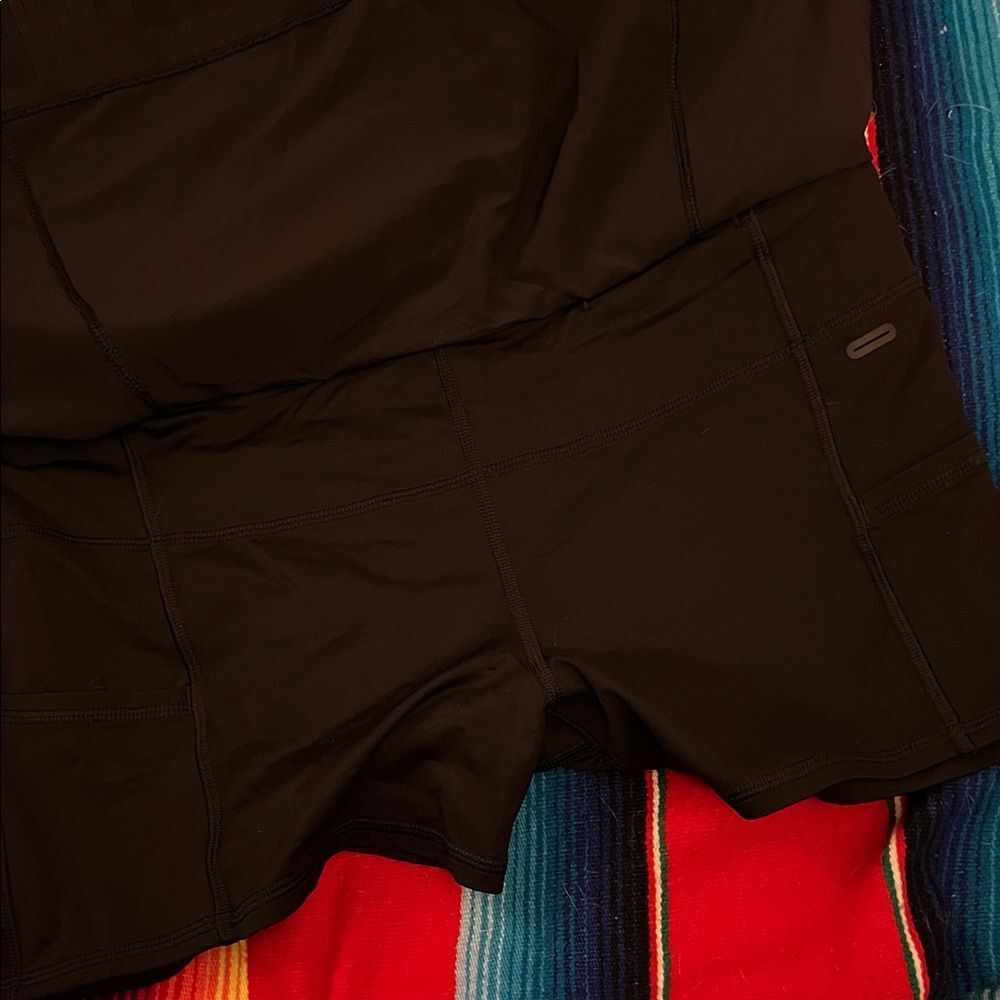 Lululemon Black Ruffled Mini Skirt - Picture 5 of 5